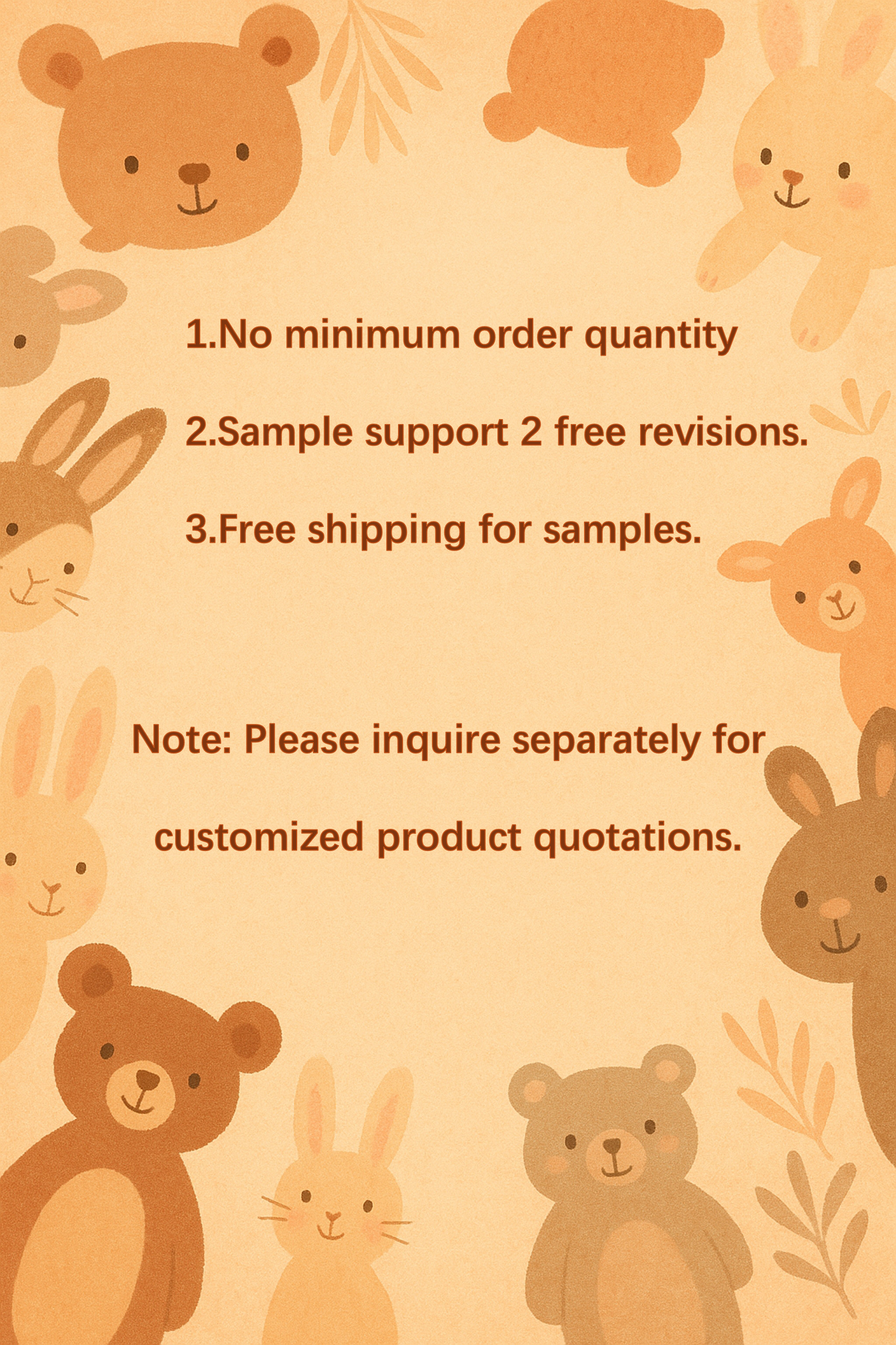 High Quality PP Cotton Mesh Stuffed Animal Toys Made with Plush Custom Designs for Educational and Promotional Use