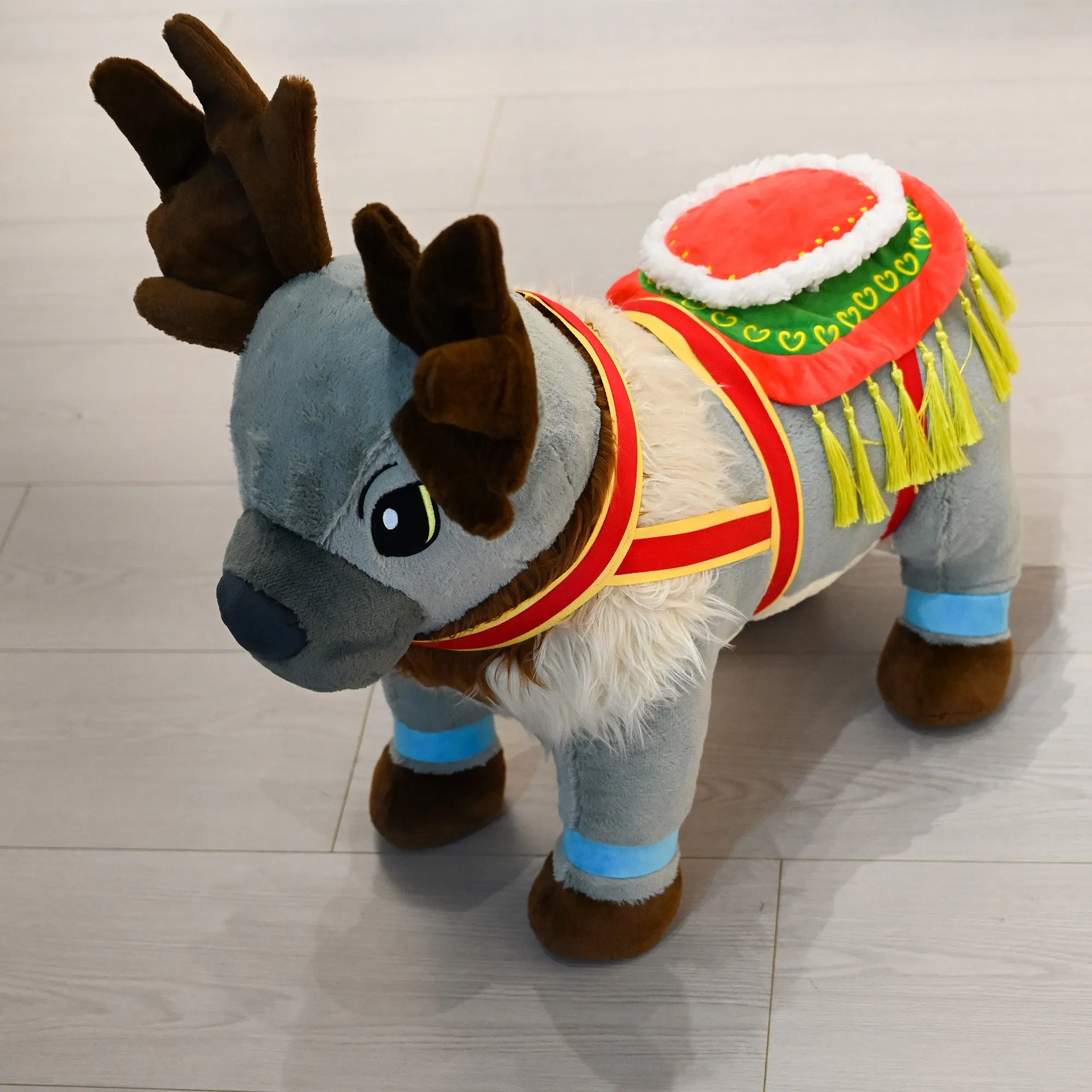 Christmas Musical Likelife Elk Animal Plush Toy Gift Personalized Custom Giant Plush Reindeer for Decoration