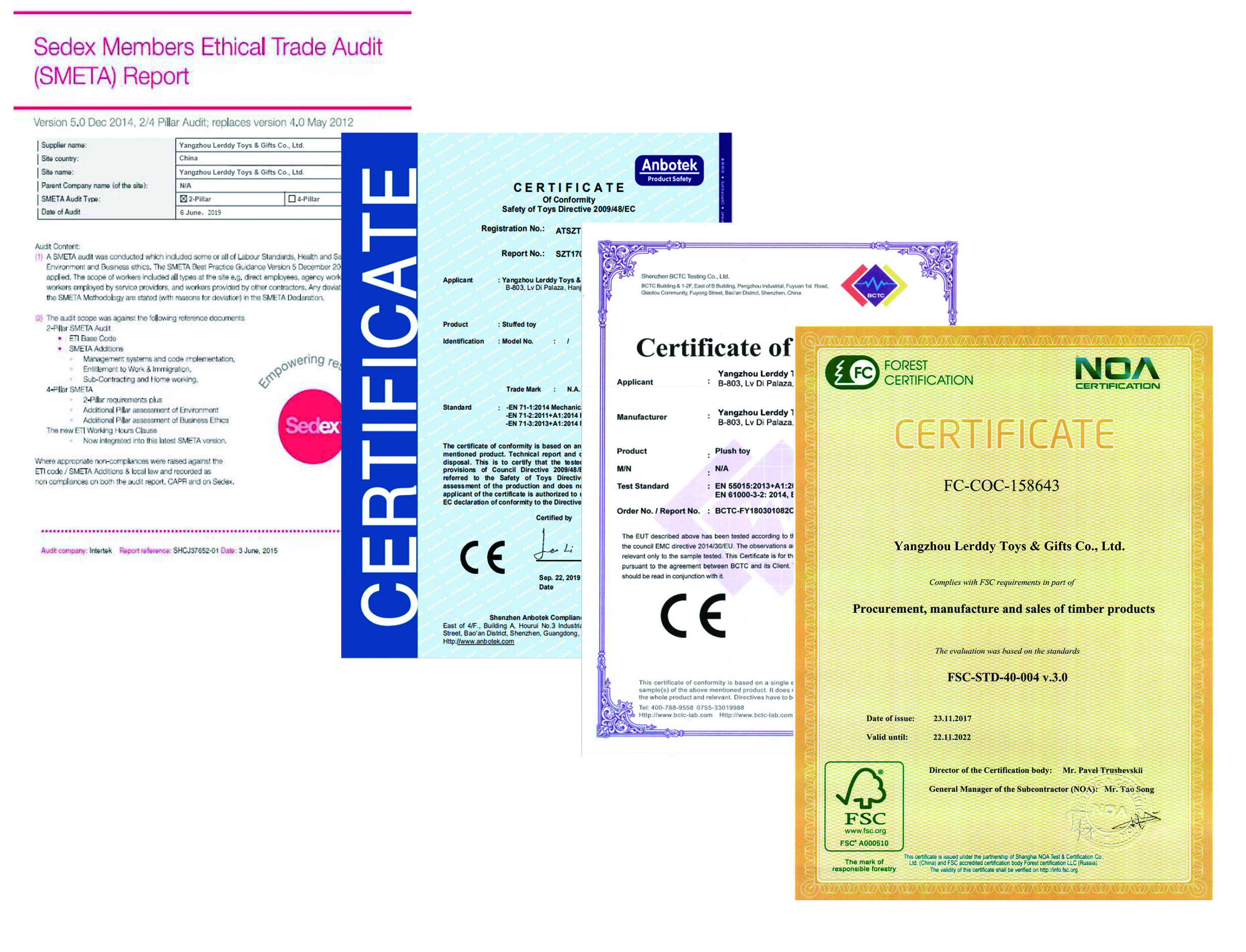Certifications