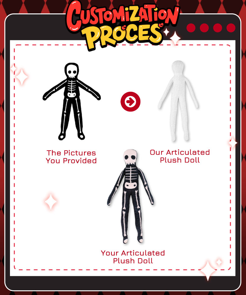 Anime Articulated Plush Doll 2