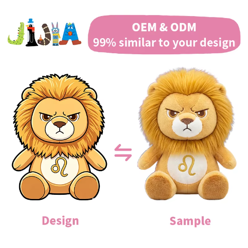 Custom Mascot Plush Toy Stuffed Animal Doll Personalized Soft Plushie for Corporate Gifts & Promotional Events