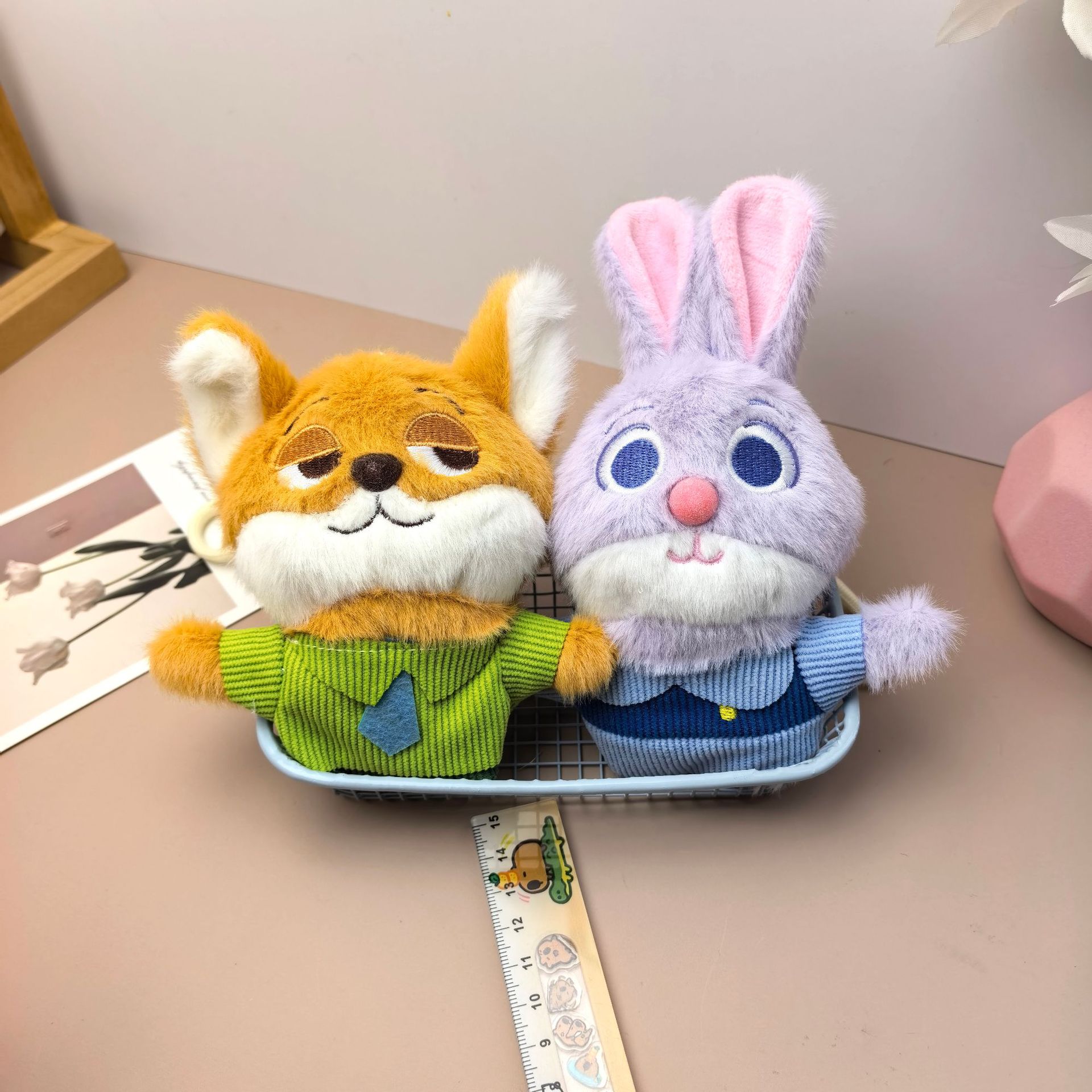 Zootopia Plush Mystery Plush Keychain Toy Adorable Collectible Character Dolls Pendant Surprise Gift