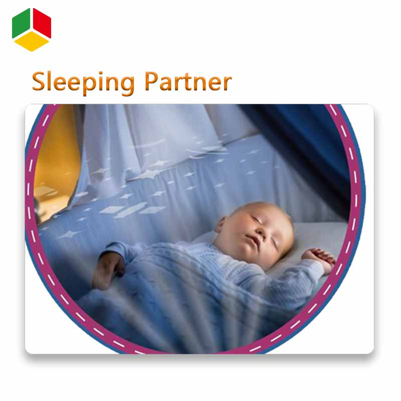 QS Custom Cute Plush Doll Toys Interesting Baby Sleeping Partner Appease Animal Musical Projection Electric Stuffed Plush Doll Toys