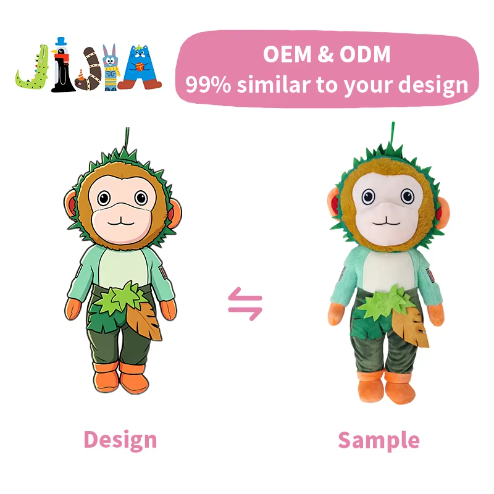Custom Mascot Plush Toy Stuffed Animal Doll Personalized Soft Plushie for Corporate Gifts & Promotional Events