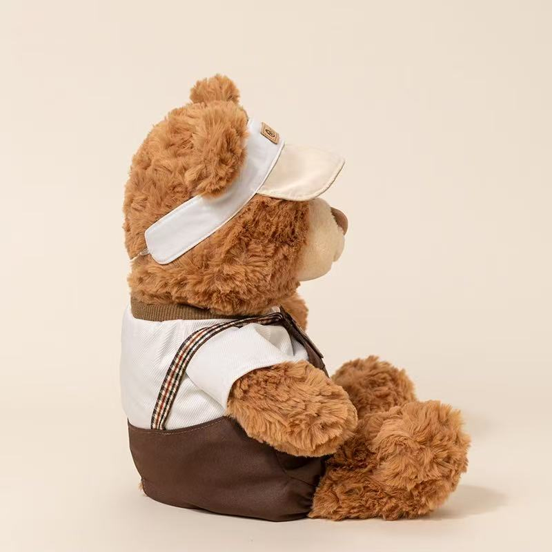 New Deisng Brown Teddy Bear with T-Shirt Cloth Custom Promotional Gift Plush Toy