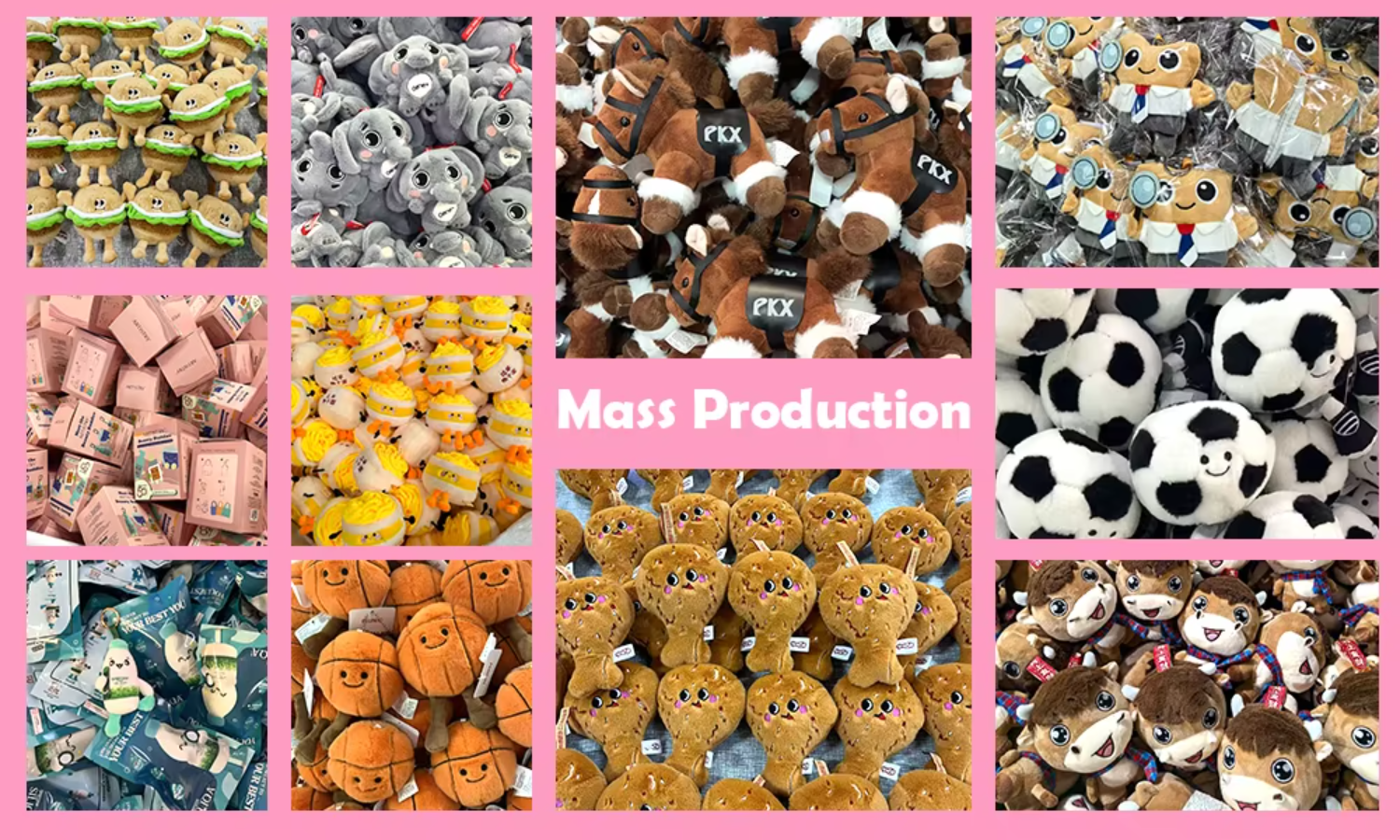 Custom Mascot Plush Toy Stuffed Animal Doll Personalized Soft Plushie for Corporate Gifts & Promotional Events