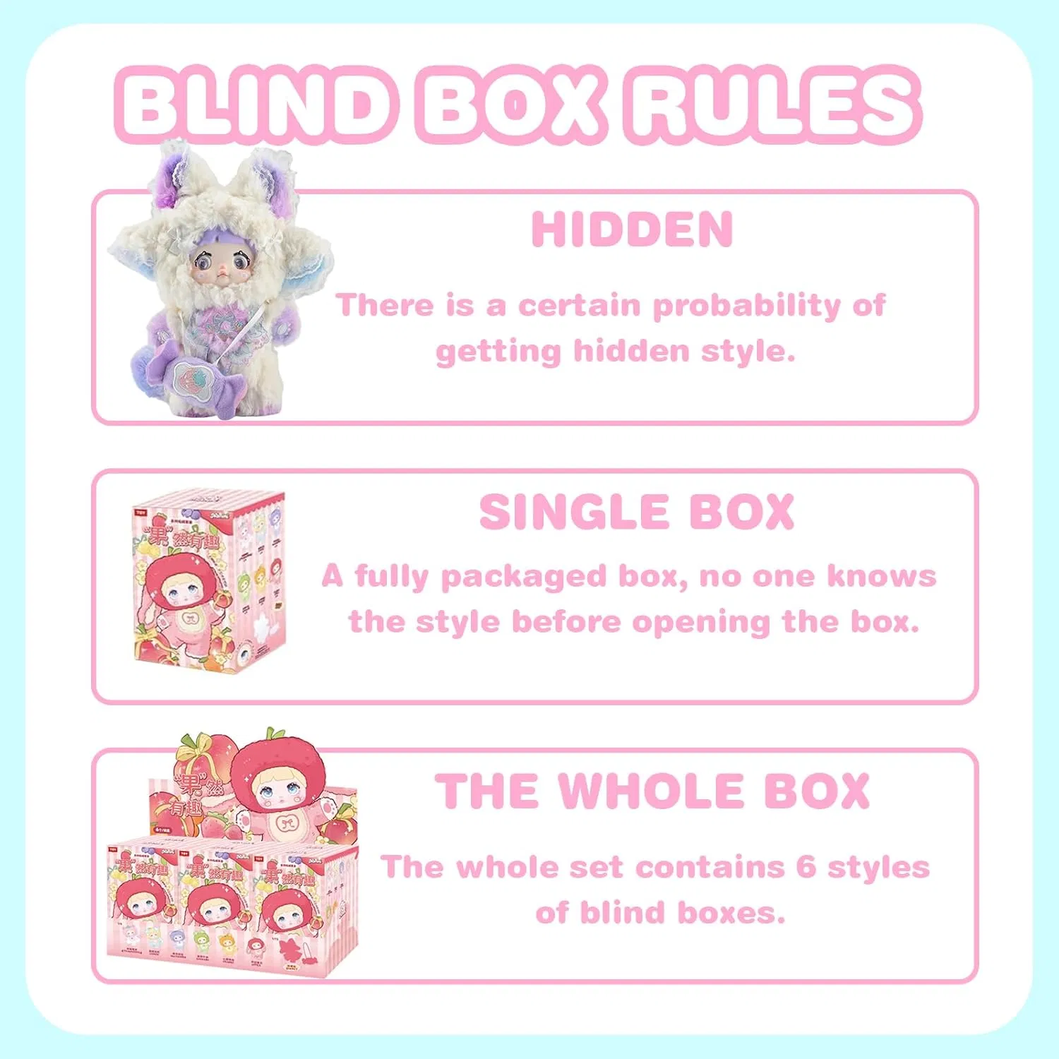 Wholesale Kawaii Fruit Plush Blind Box Mystery Dolls Collectible Surprise Toys Cartoon Character Bulk Factory Supply