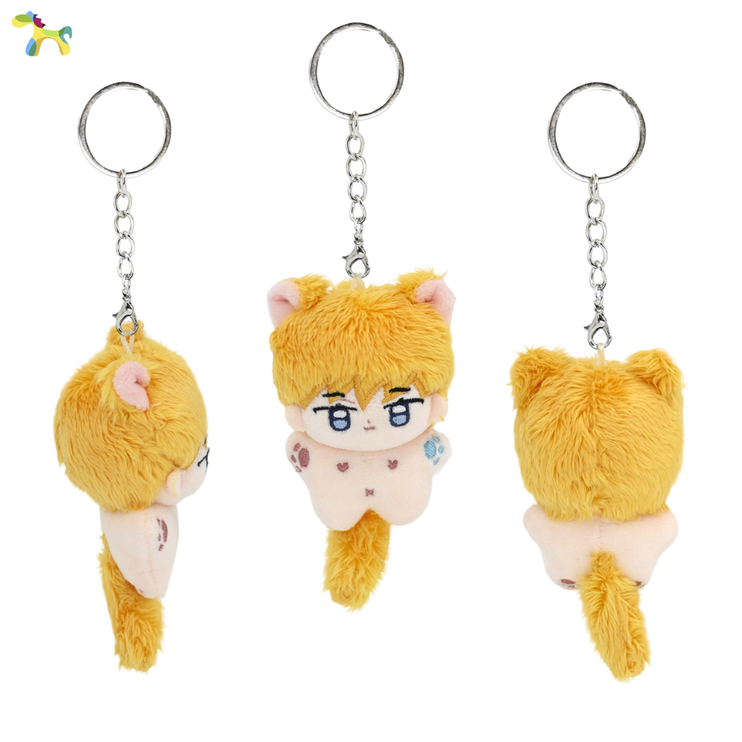 Custom Plush Mascot Doll, Mini Anime Game Character Figure for Fans, Collectible Soft Toy and Gift