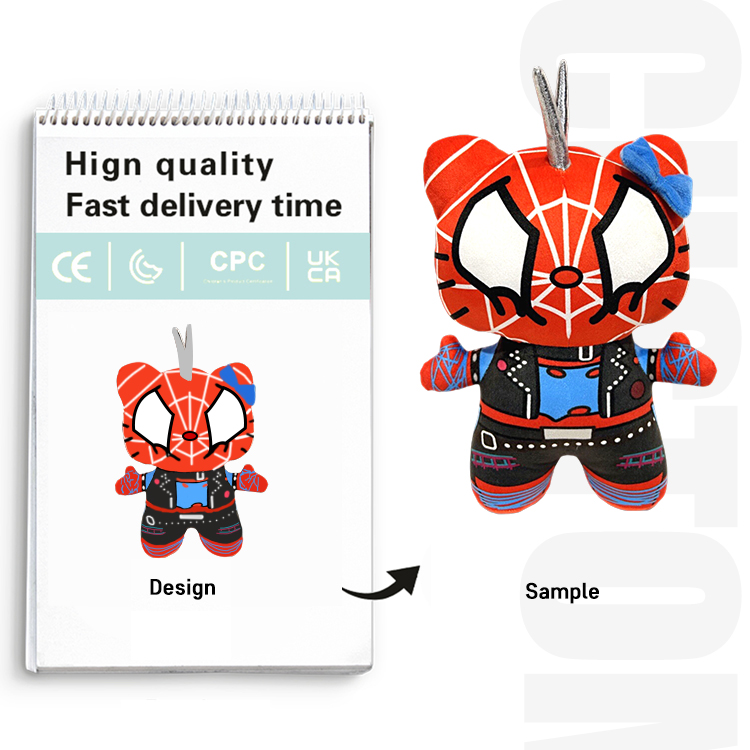 Wholesalers Cartoon Game Soft Toy Custom Animal Stuffed Toys Custom Doll Custom Plush Toy