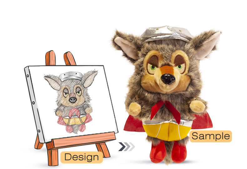 Custom stuffed animals design