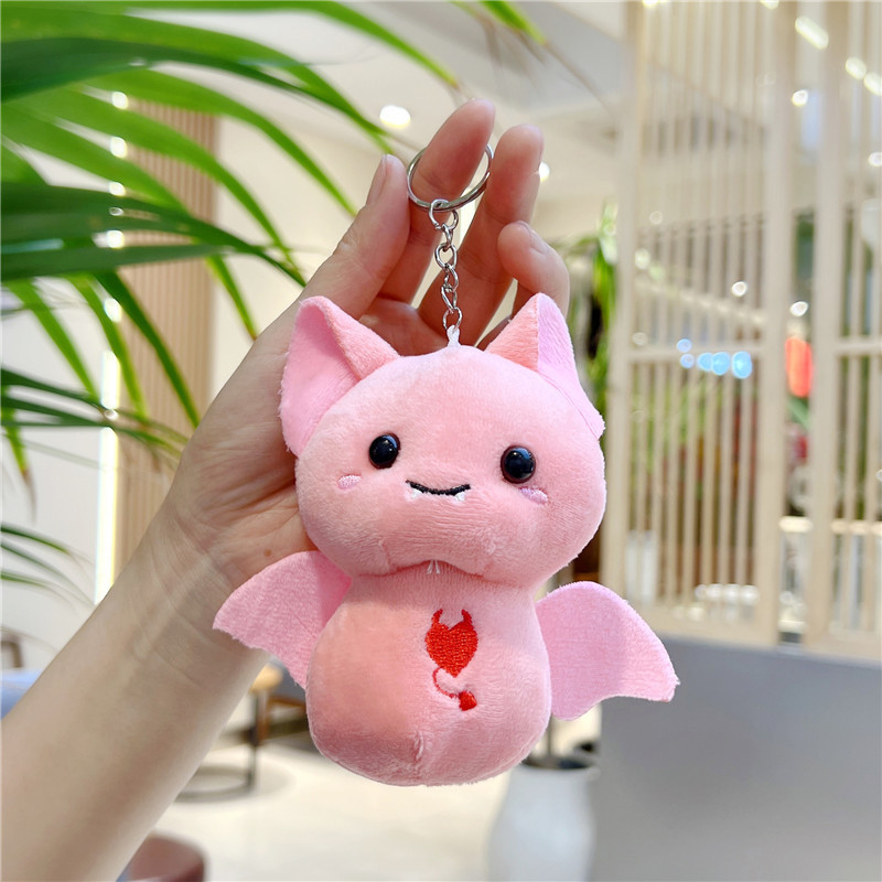 Plush Bat Keychain