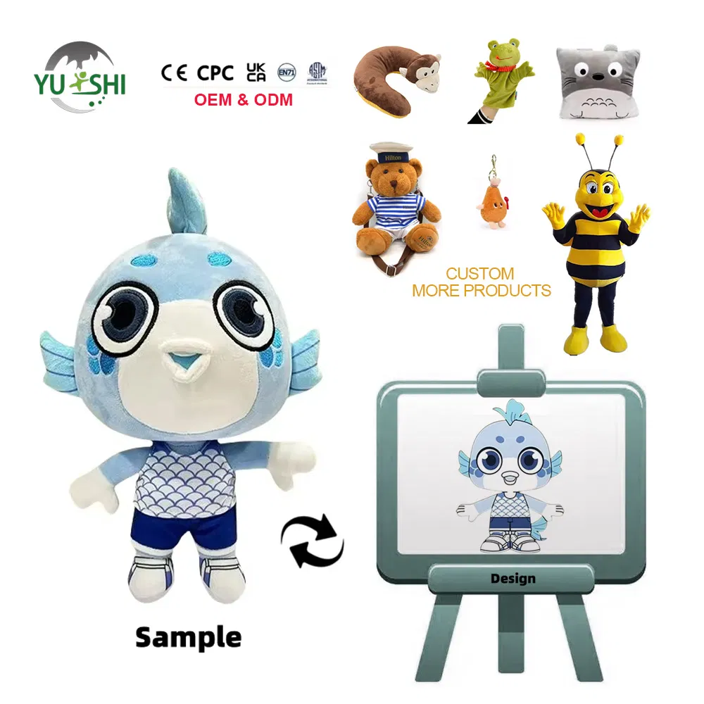 Customized Enterprise IP Mascot Plush Toys