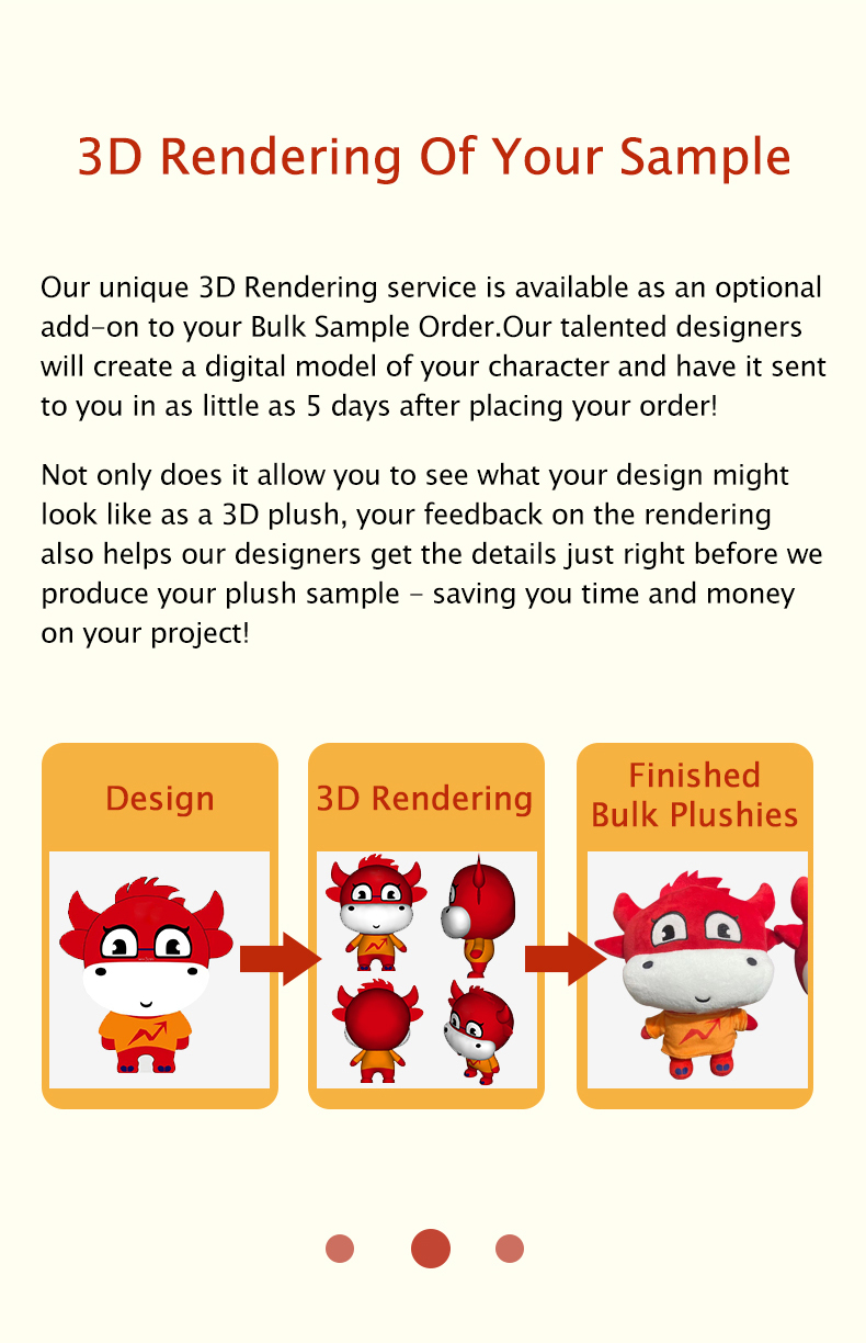 Plush toy details view 3