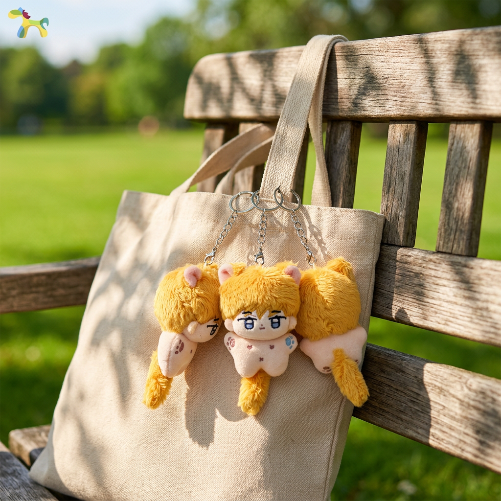 Custom Plush Mascot Doll, Mini Anime Game Character Figure for Fans, Collectible Soft Toy and Gift