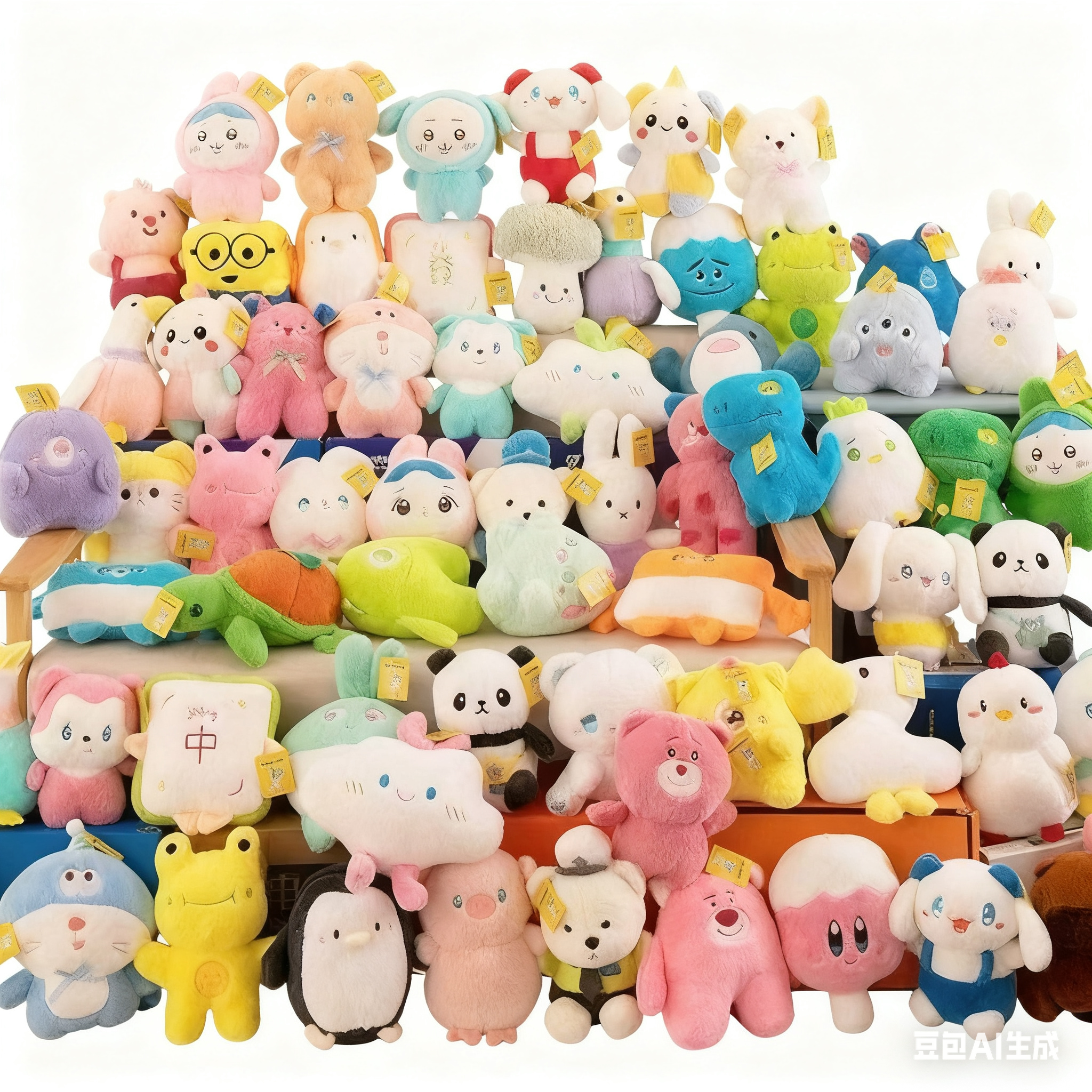 Wholesale Stuffed Animals High Quality Plush Toy Wedding Children's Holiday Party Gift Claw Machines Plush Toy