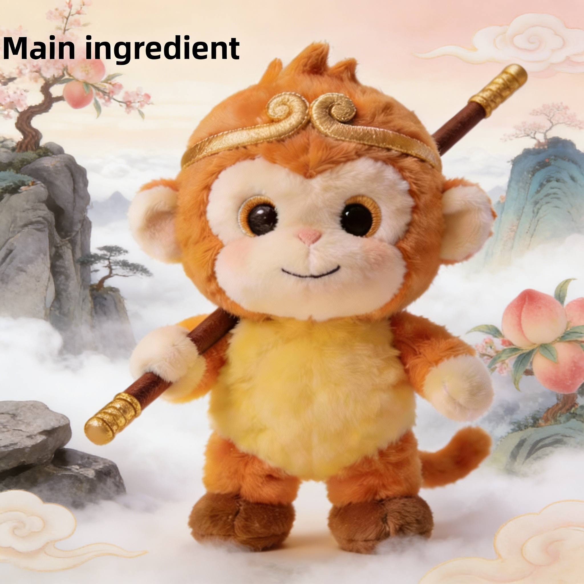 Children's Early Education AI Storytelling Plush Toy Music Vocalization-Baby Dialogue Intelligent Companion Educational Toy