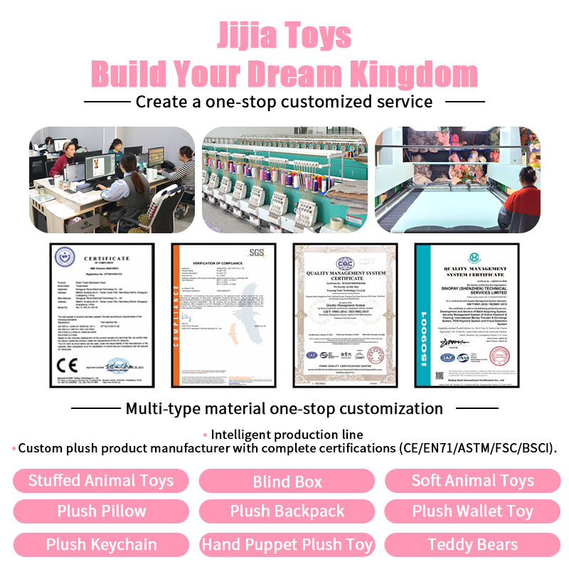 Custom Mascot Plush Toy Stuffed Animal Doll Personalized Soft Plushie for Corporate Gifts &amp; Promotional Events