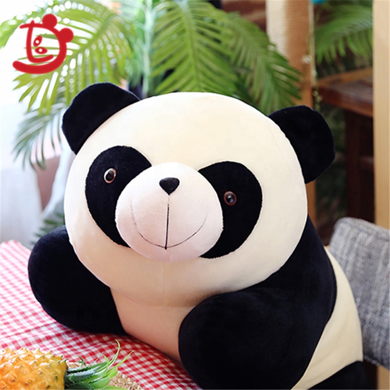 T-123 Custom Design Cute Big Panda Stuffed Plush Animals Toys For Children