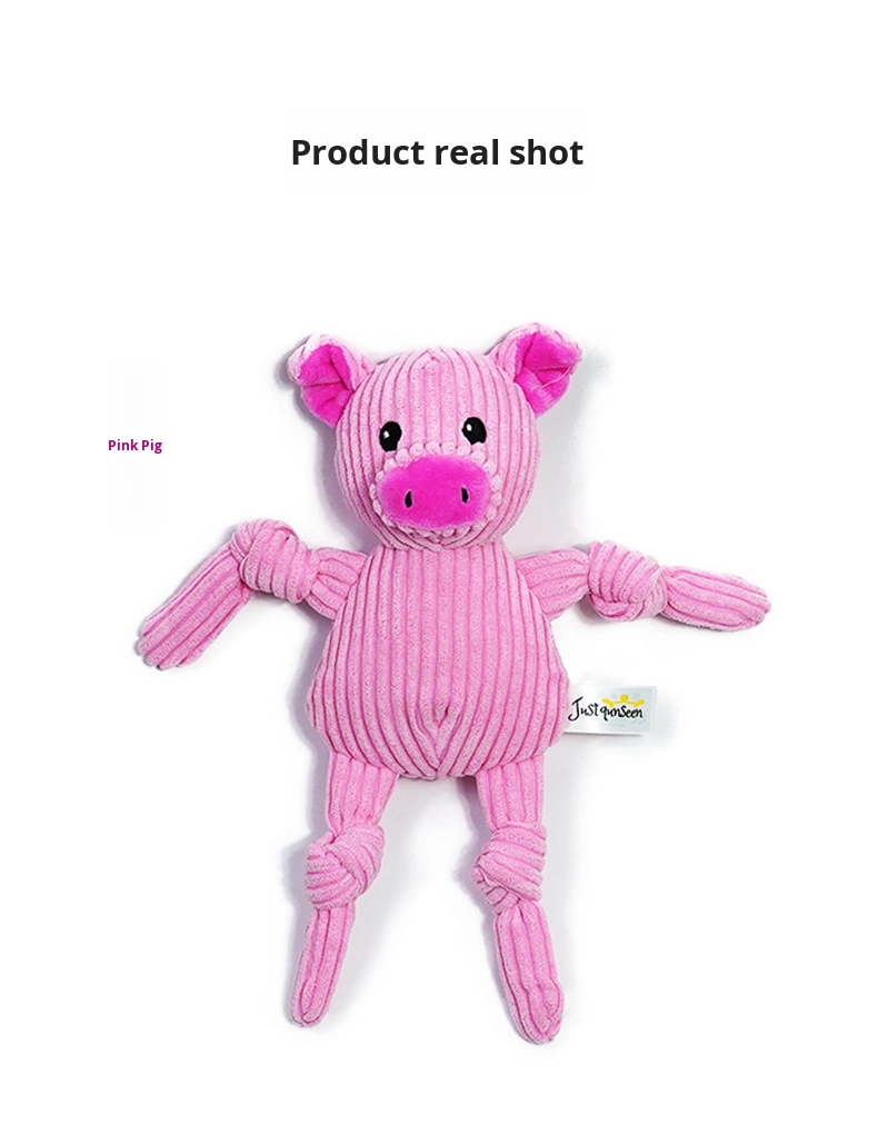 Chewable Rope Sound Bite-Resistant Dog Toys