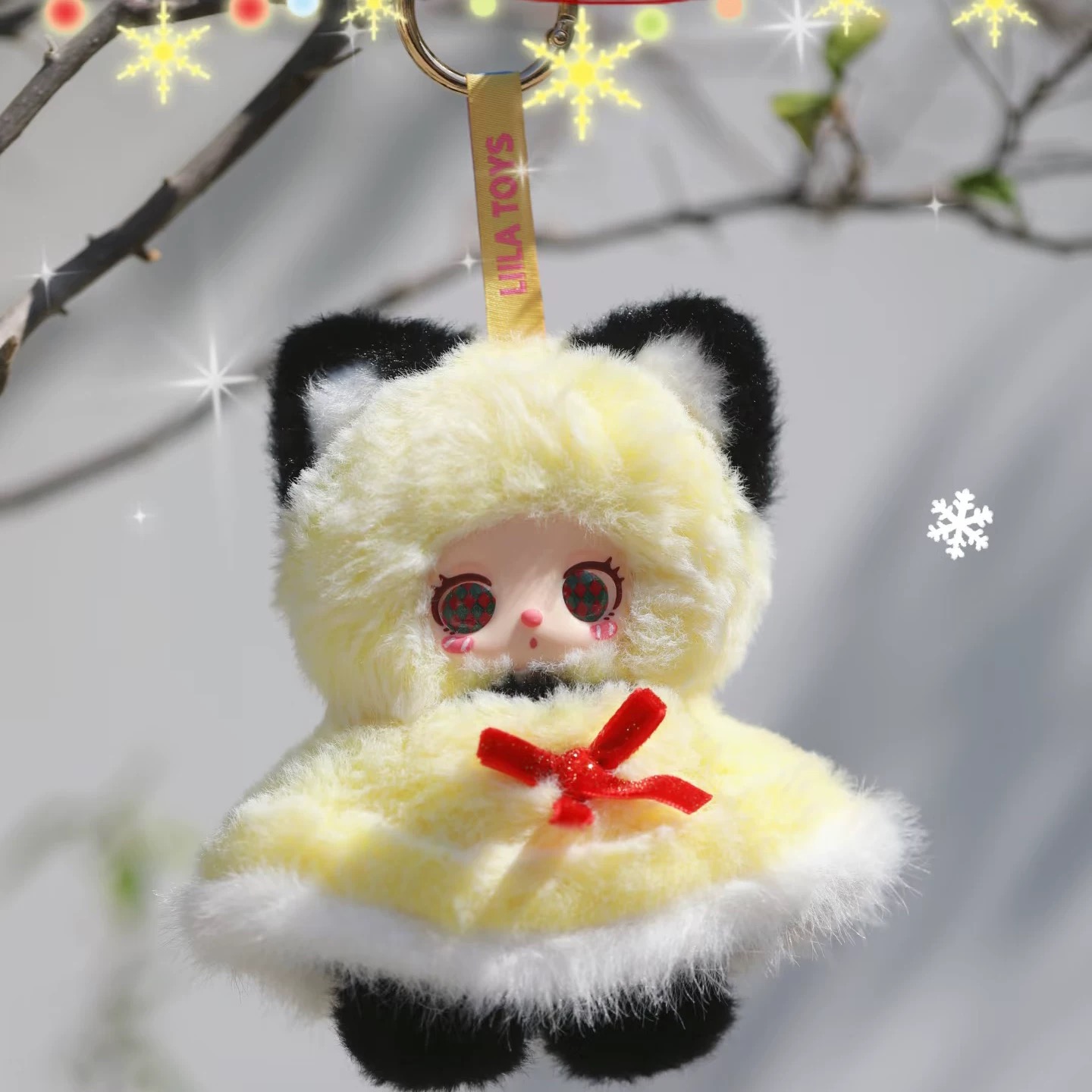 Official Liila Christmas Adventure Series Plush Blind Box Figurines Doll Keychain Birthday Gift Merchandise