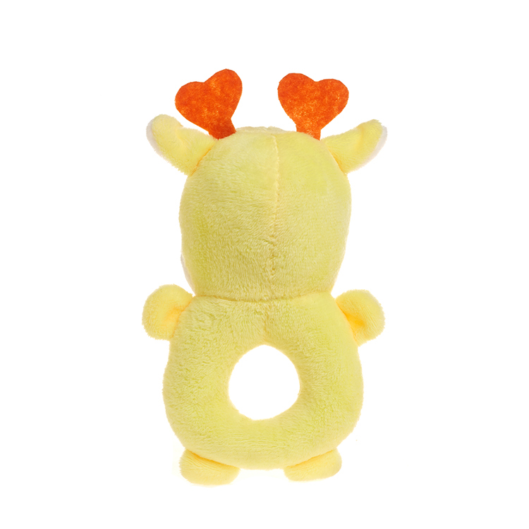 Infant Educational Toys Plush Baby Rattle Toys Cute Kids Bed Bell