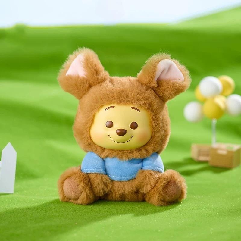 Official TOP TOY Miniso Winniee the Poooh Series Vinyl Plush Blind Box Collectible Toy Collectible Soft Stuffed Animal Plush