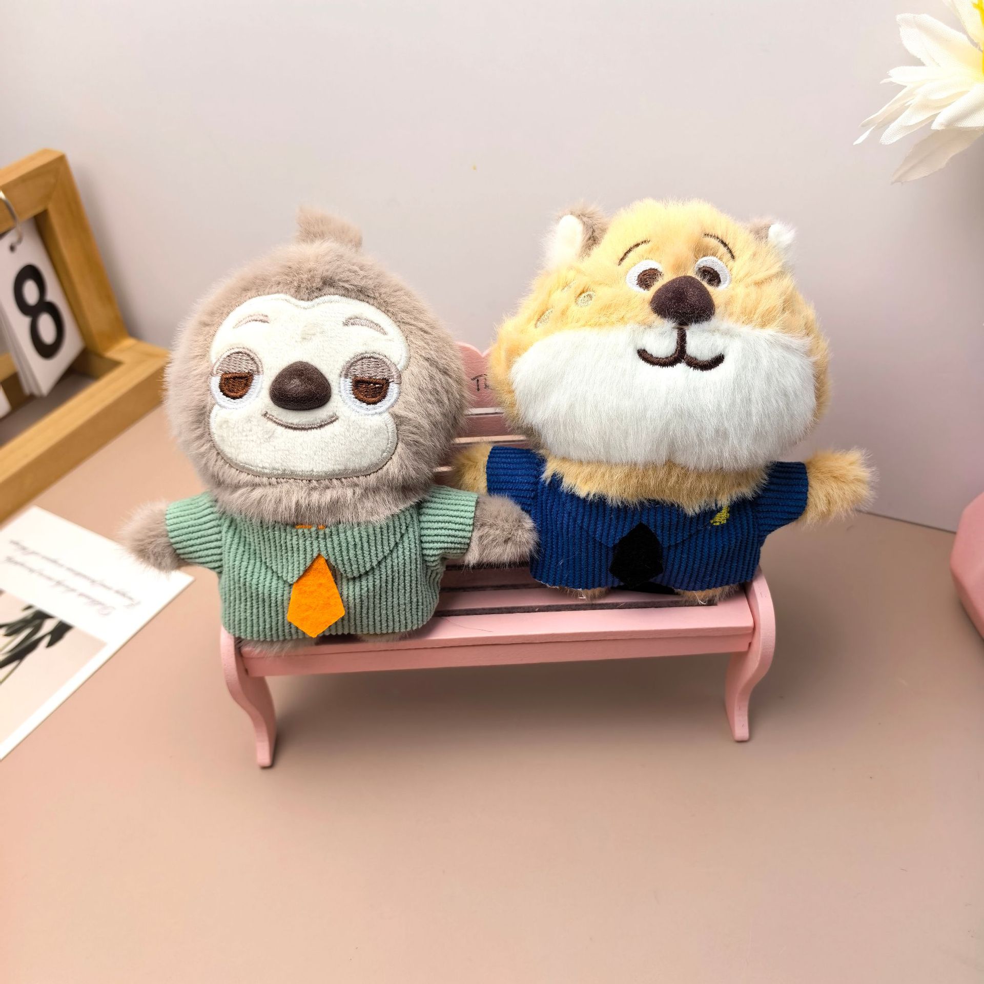 Zootopia Plush Mystery Plush Keychain Toy Adorable Collectible Character Dolls Pendant Surprise Gift