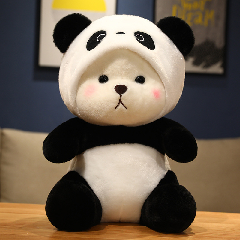 Wholesale Stitch Teddy Bears Plush Toy Valentines Gift Strawberry Cute Bear Doll Stitch Plush Toy Stuffed Plush Teddy Bear