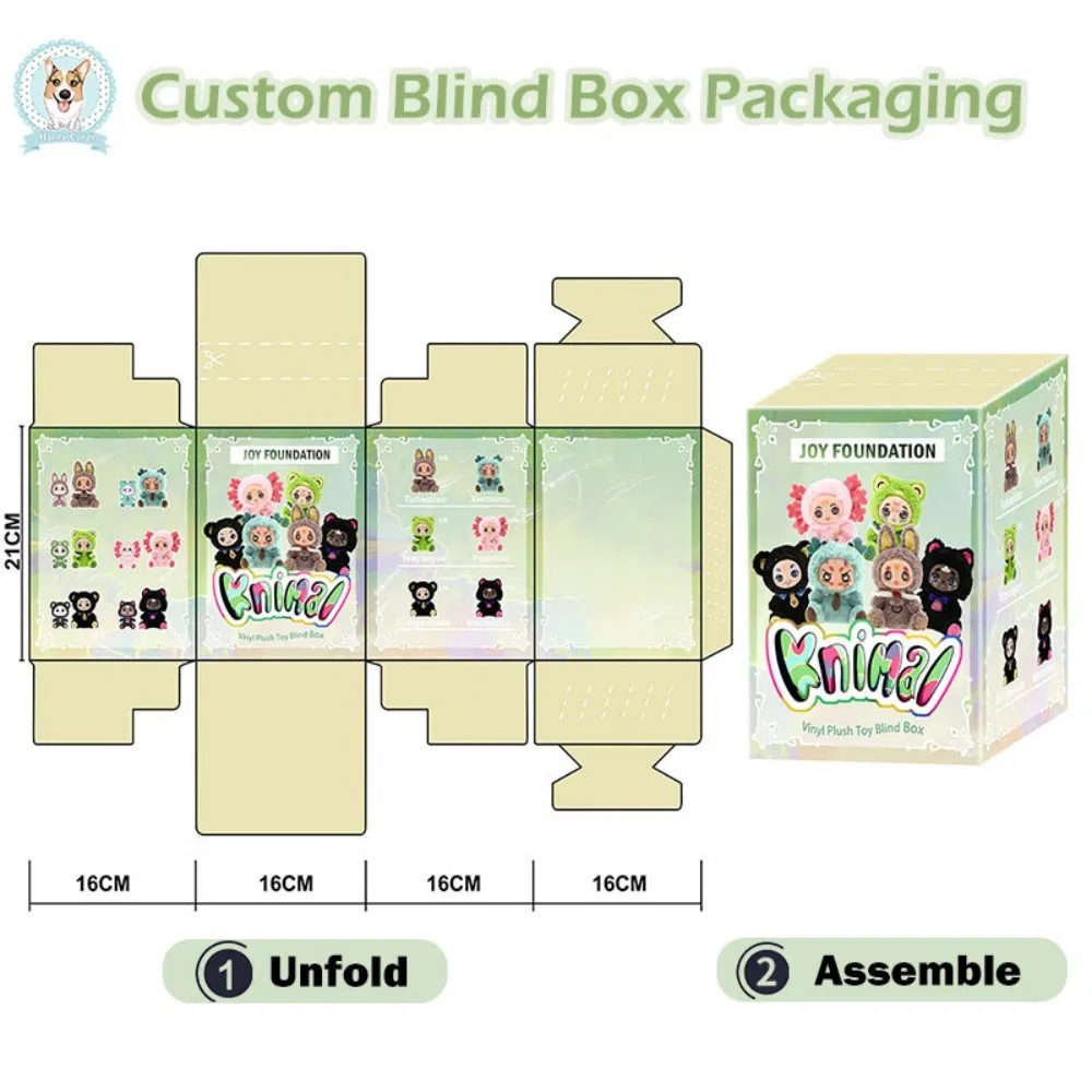 Original Kawaii Doll The Monster Big Into Energy Vinyl Plush Doll Toy Vinyl Face Series Mystery Collection Box Doll
