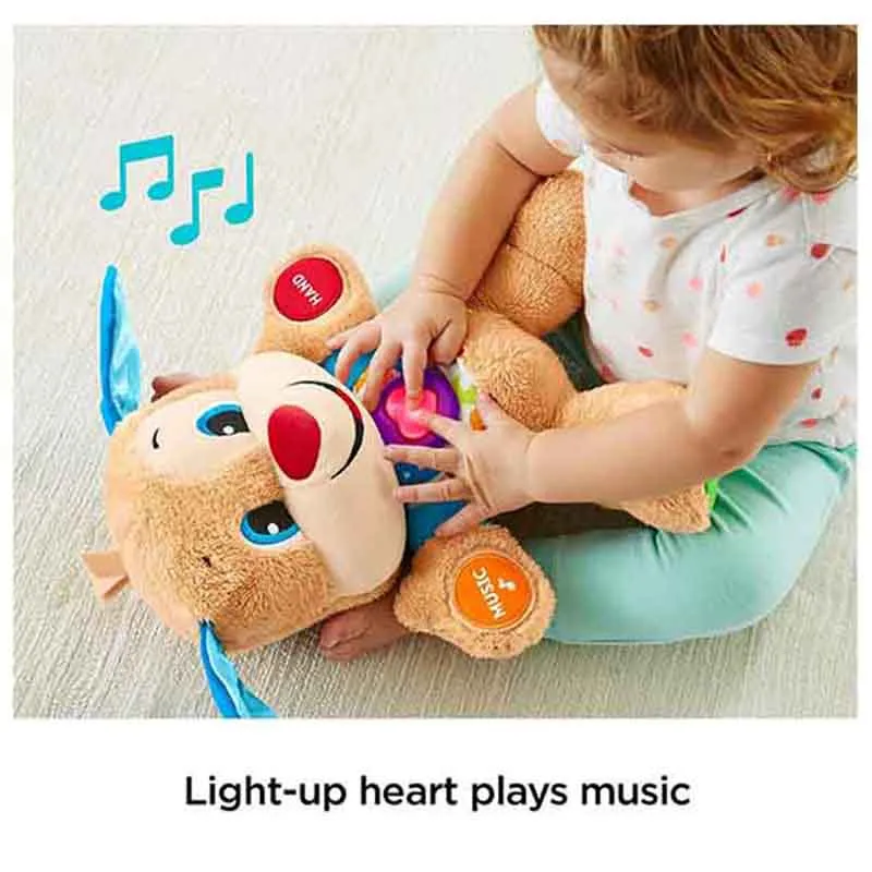 Dog Plush Stuffed Musical Animal Educational Toys for Infant