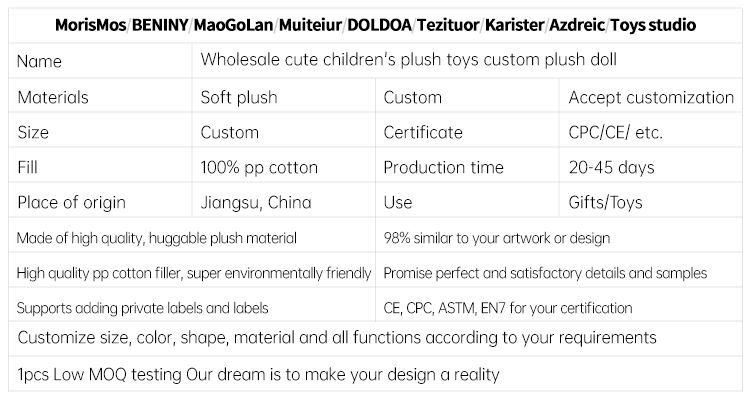 Specification Sheet