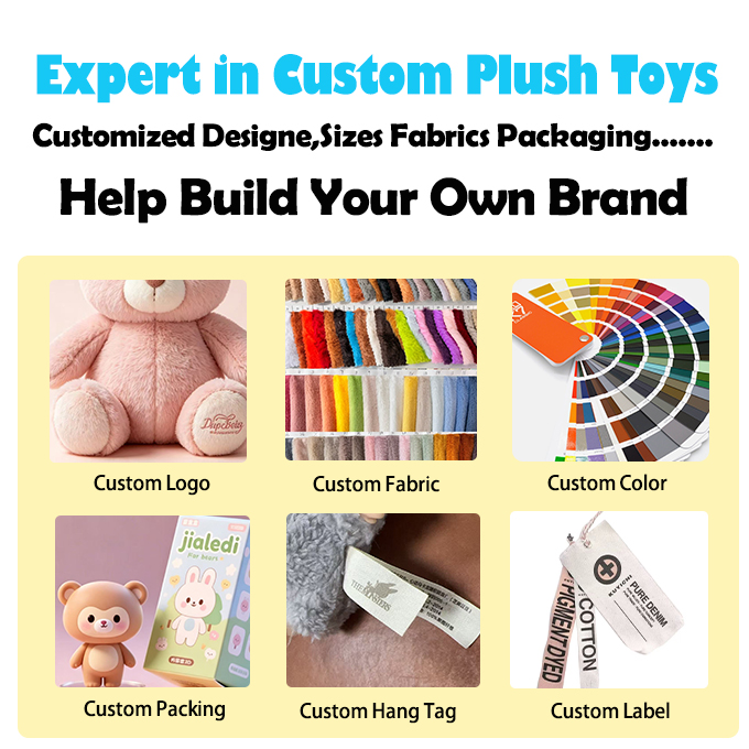 Manufacturer Custom Sitting Animal Plush Toy Custom Size Color Zoo Animal Stuffed Doll for Brand Gift