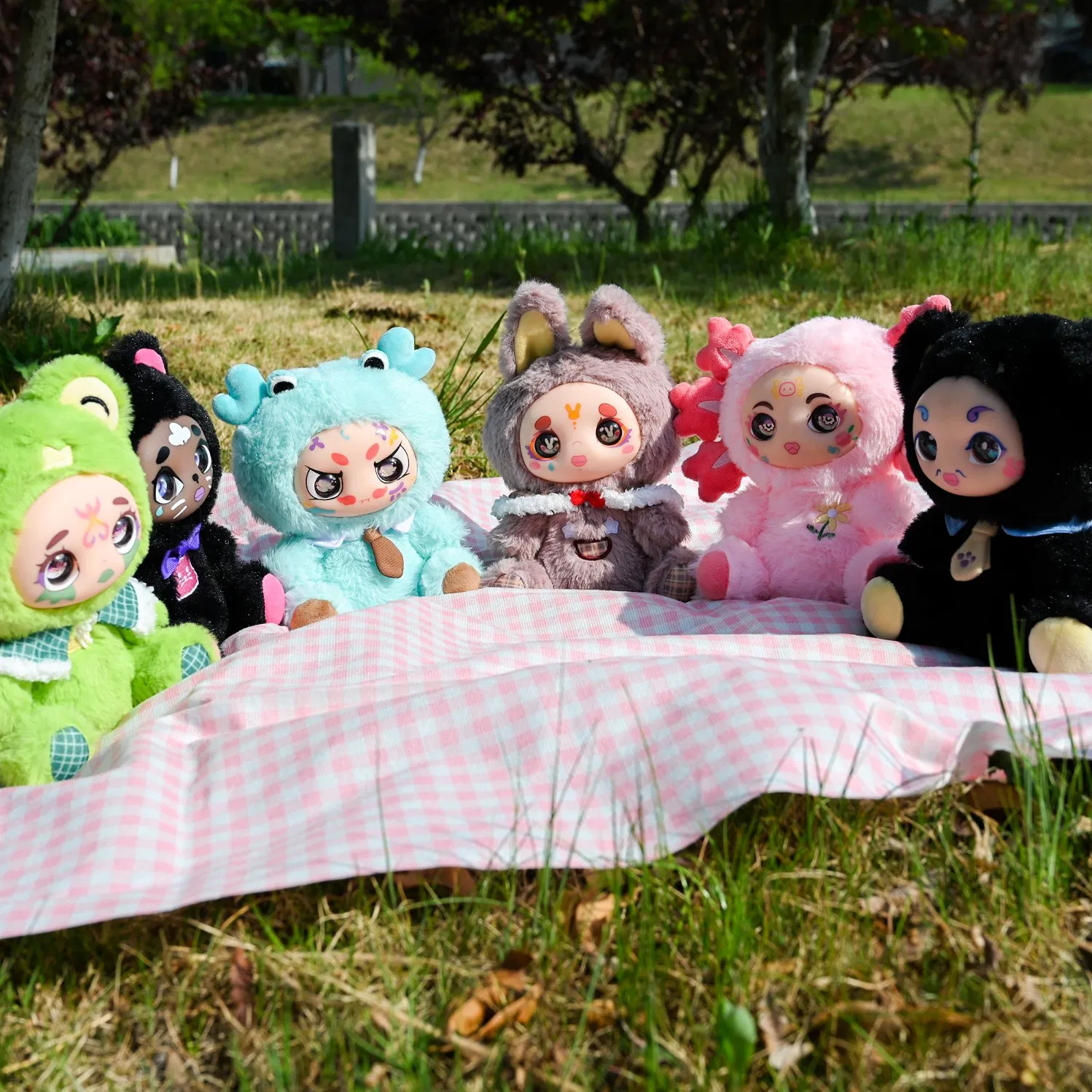 Original Kawaii Doll The Monster Big Into Energy Vinyl Plush Doll Toy Vinyl Face Series Mystery Collection Box Doll