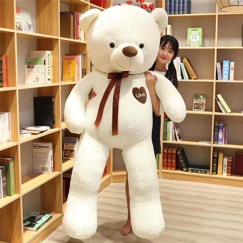 Large Hug Teddy Bear Plush Toy Bed Pillow Super Soft Plush PP Cotton Filling Birthday Gift Women Custom Colorful Weighted Relief