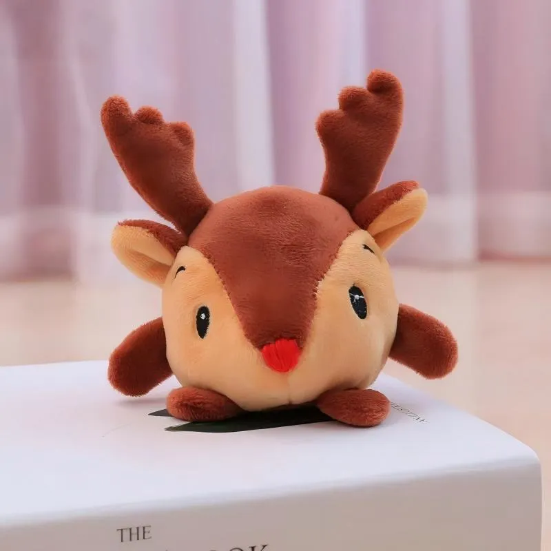 Wholesale Christmas Reindeer Snowman Plush Toy Kids Plush Doll Xmas Festive Gifts