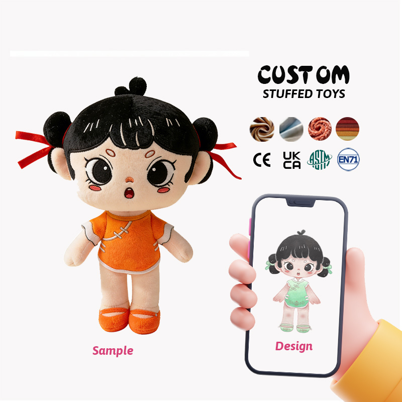 OEM Custom Plush Mascot High Quality Custom Stuffed Toy By Your Provided Image Plush Manufacturer
