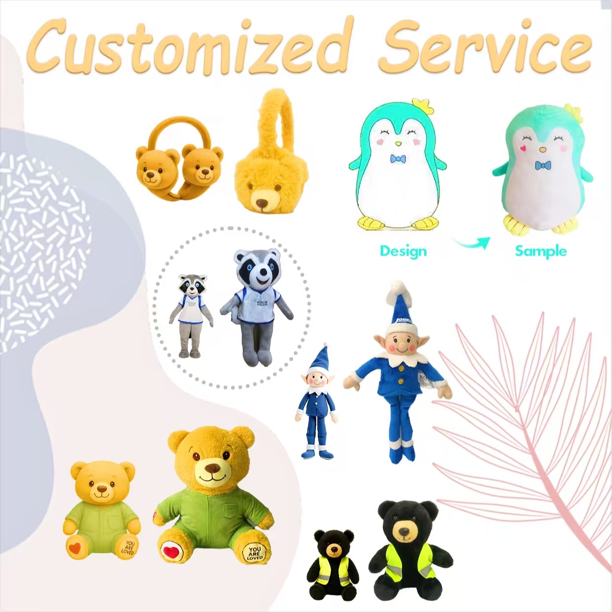 Unique New Poppy Playtime Merchandise Clown Squishy Toy with Interaction Function Embroider Children Doll for Holiday&amp;Gamer Gift