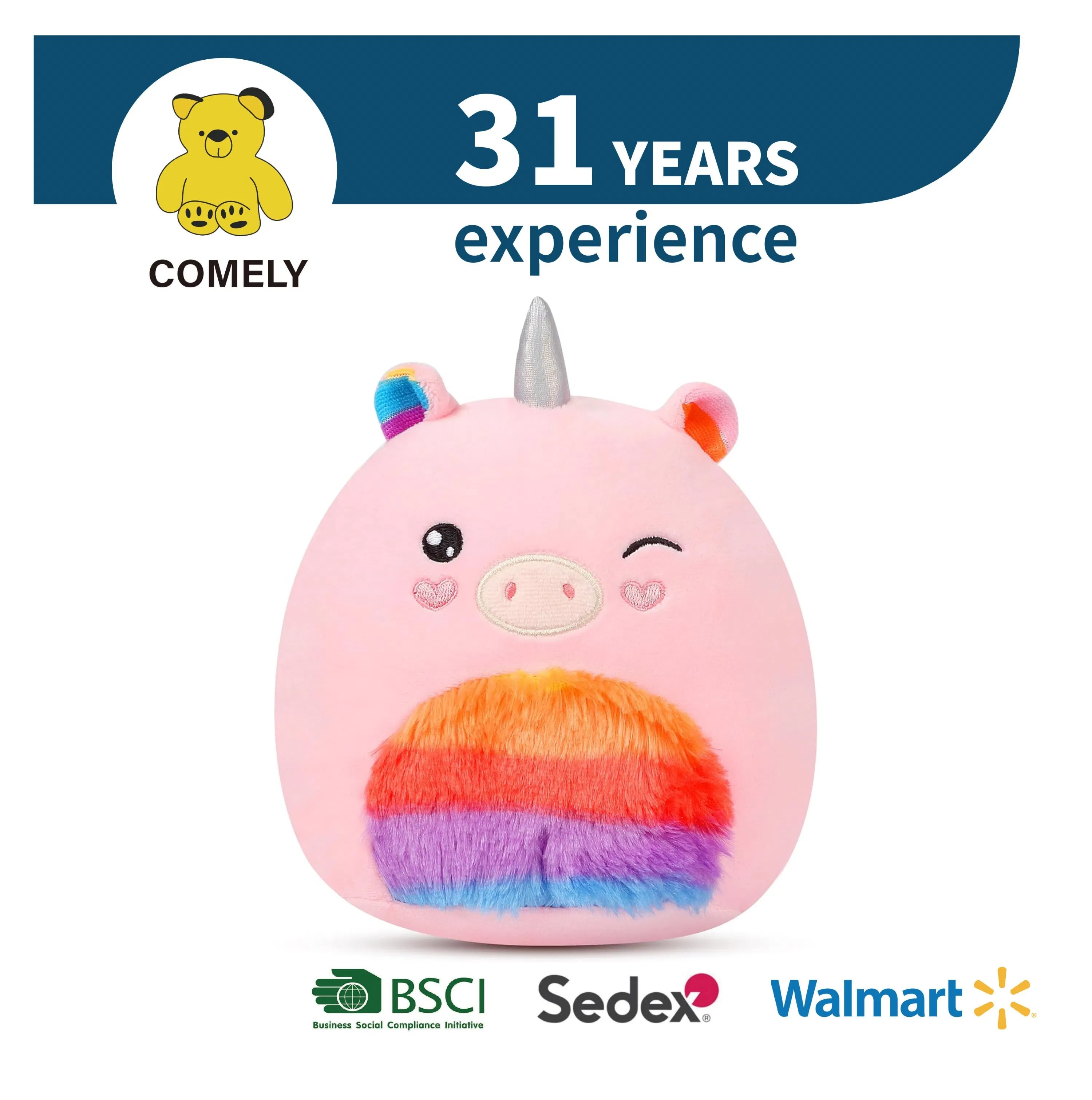 Plush ODM Sale Stuffed Toy Gift Plushies Kids OEM Promotional Customized Dolls New Creative Animal CE