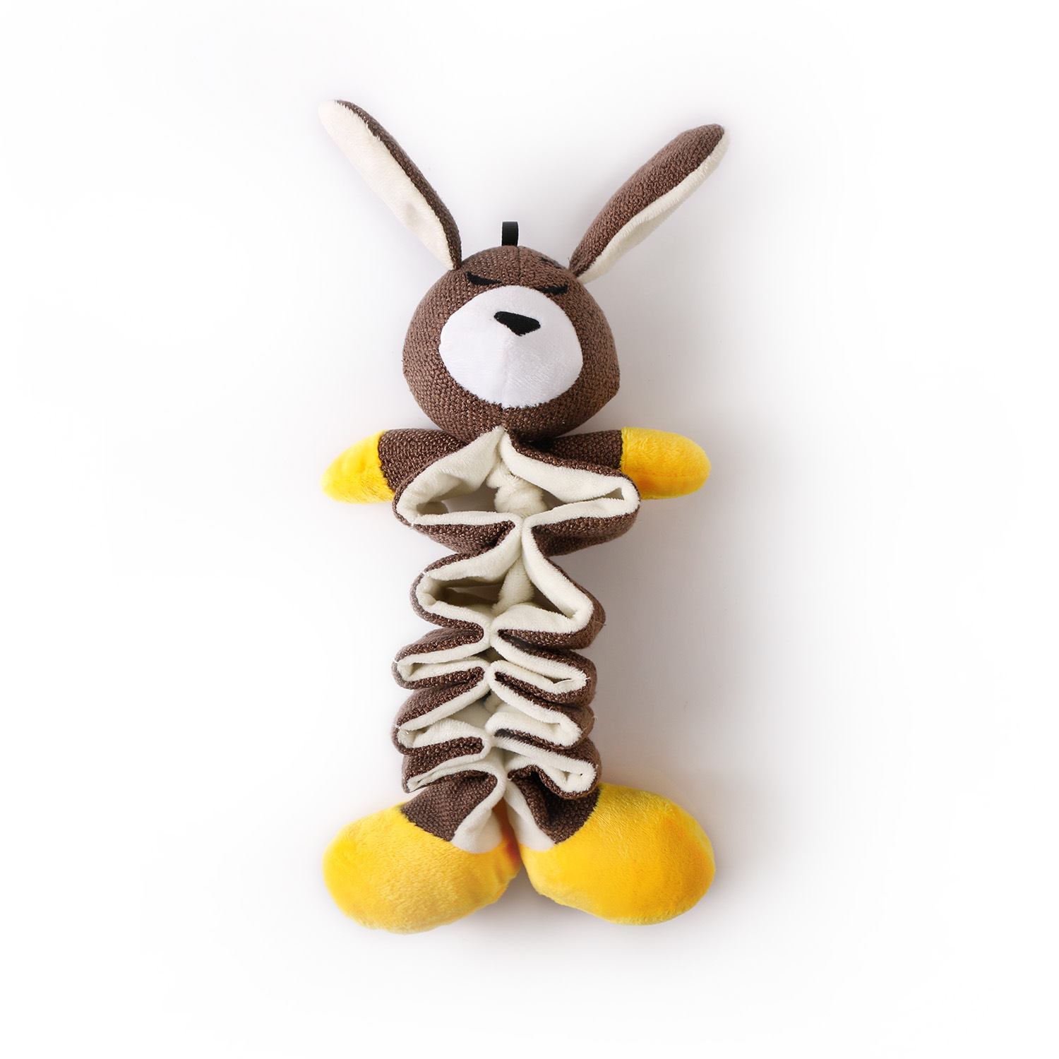Interactive Vocal Plush Dog Toy Sustainable Animal Shape Design for Pet Training for Dogs and Cats with PP Cotton Filling