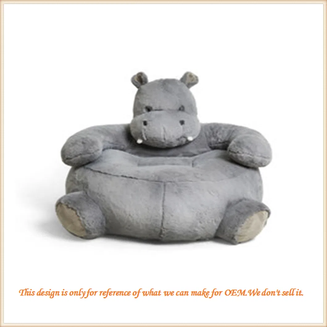 Customized Stuffed Plush Kids Seat Stuffed Toy Cartoon Animal Cute Lamb