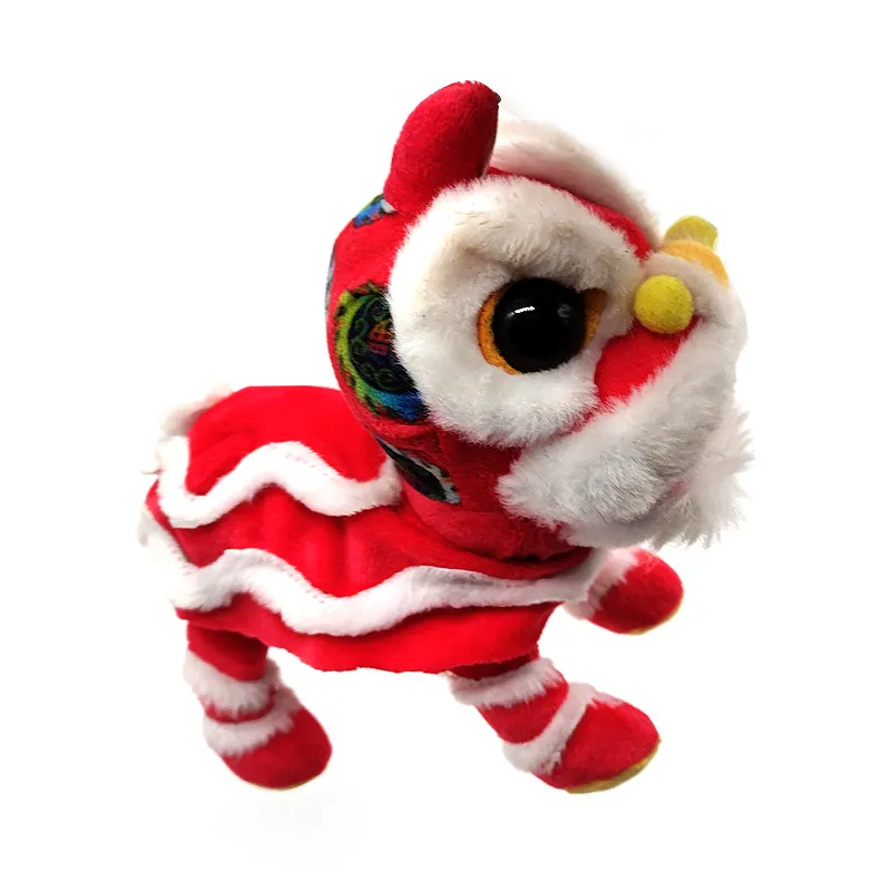 Custom Mascot Stuffed Plush Lion Dance Turkey Plush Toy Samples Make