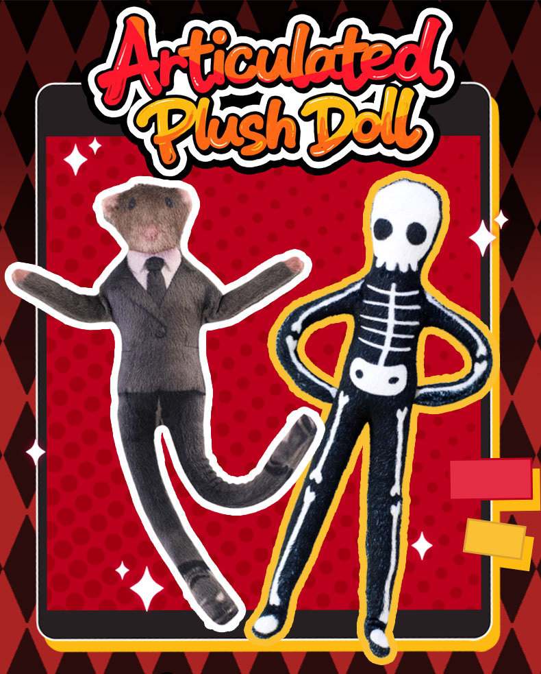 Anime Articulated Plush Doll 1