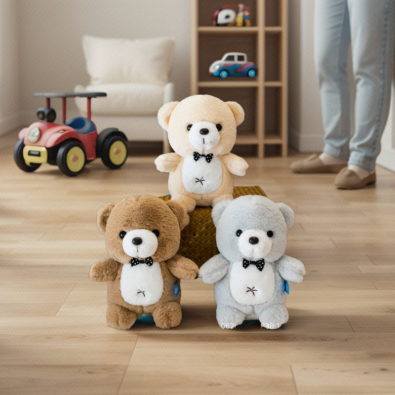 Factory Wholesale Bulk 10-20cm Custom Plush Toy Small Doll Claw Machine Doll for Children Stuffed Animal Toy Gift
