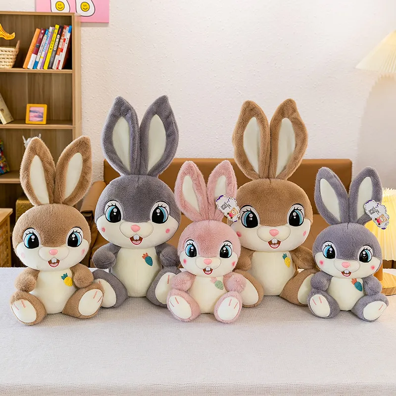 2026 Hot Selling Custom Plush Stuffed Cartoon Rabbit Toy for Kids