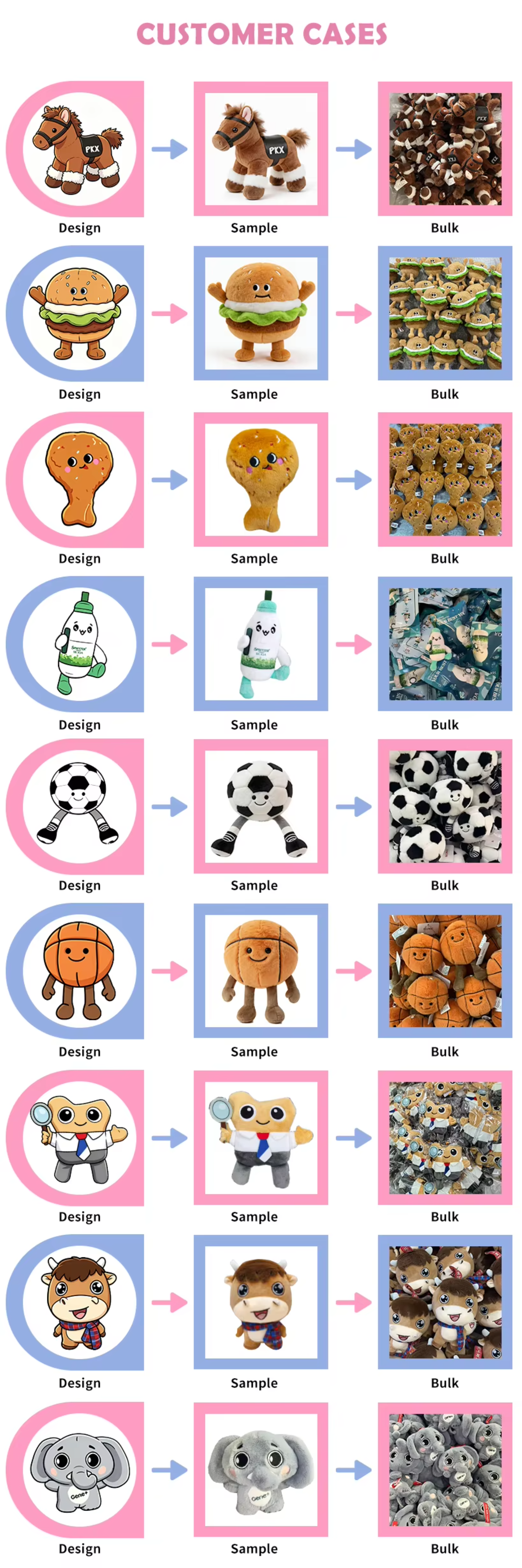 Custom Mascot Plush Toy Stuffed Animal Doll Personalized Soft Plushie for Corporate Gifts & Promotional Events