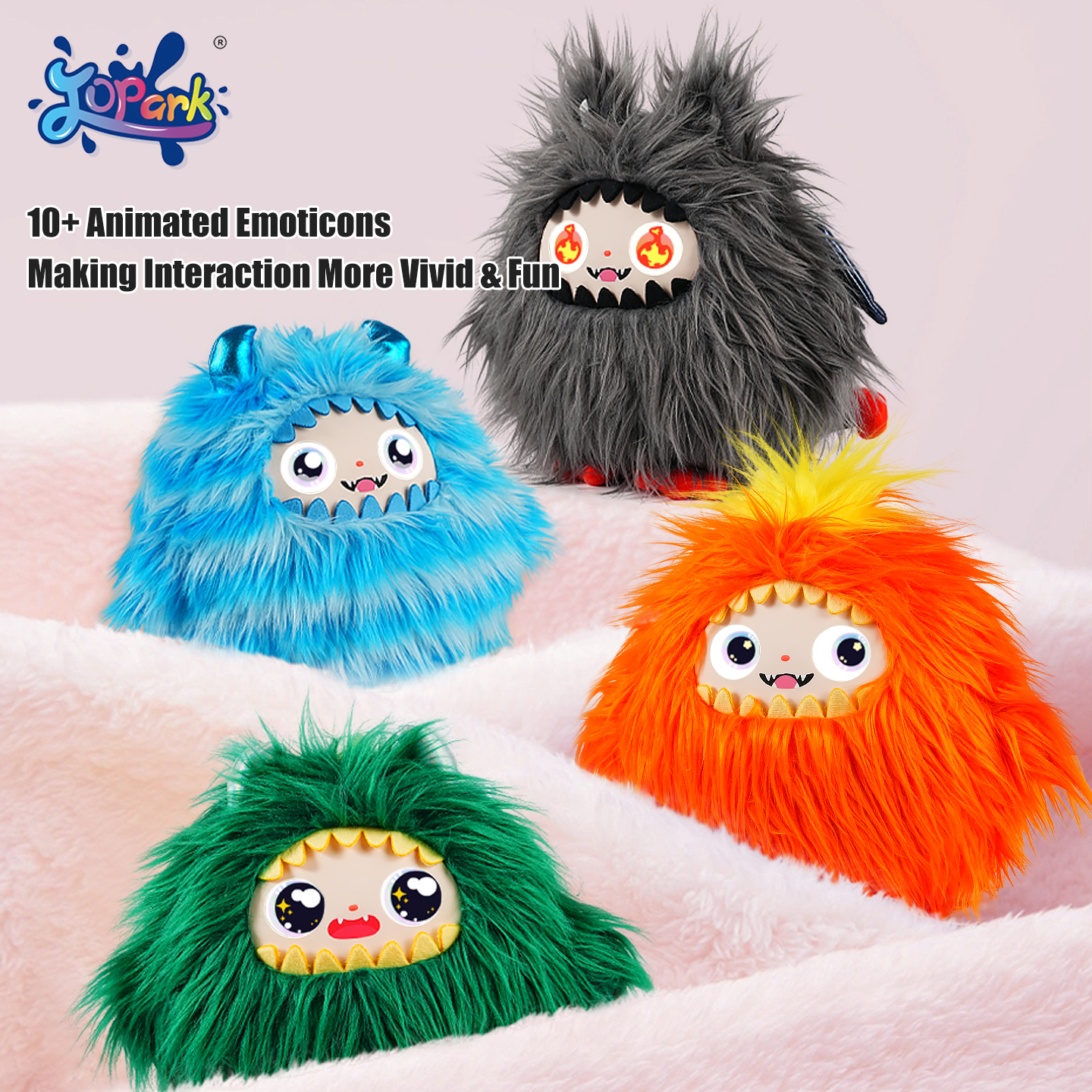 AI-Powered Smart Plush Toy with Voice Wake-Up "Domi Domi" ChatGPT/Gemini Dialogue Mode Interactive Educational Robot for Kids