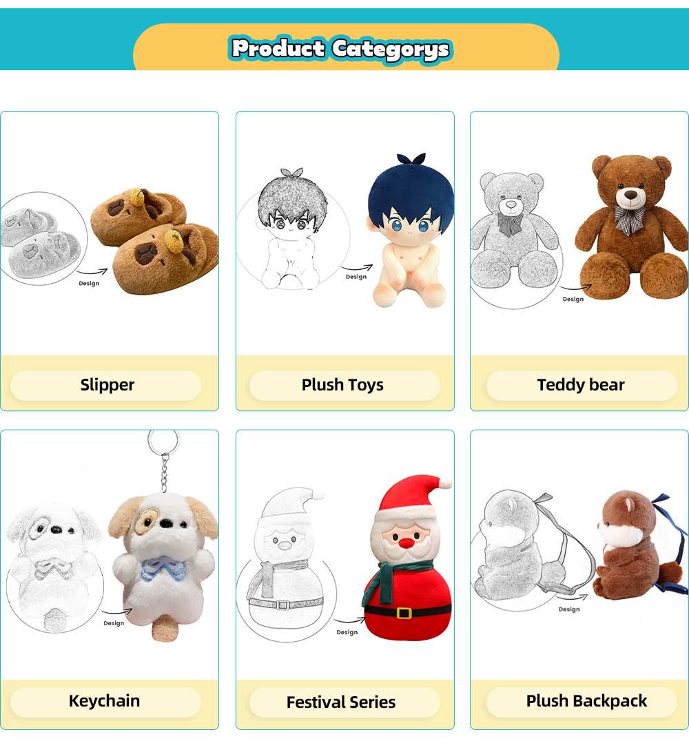 Custom Plush Doll Categories