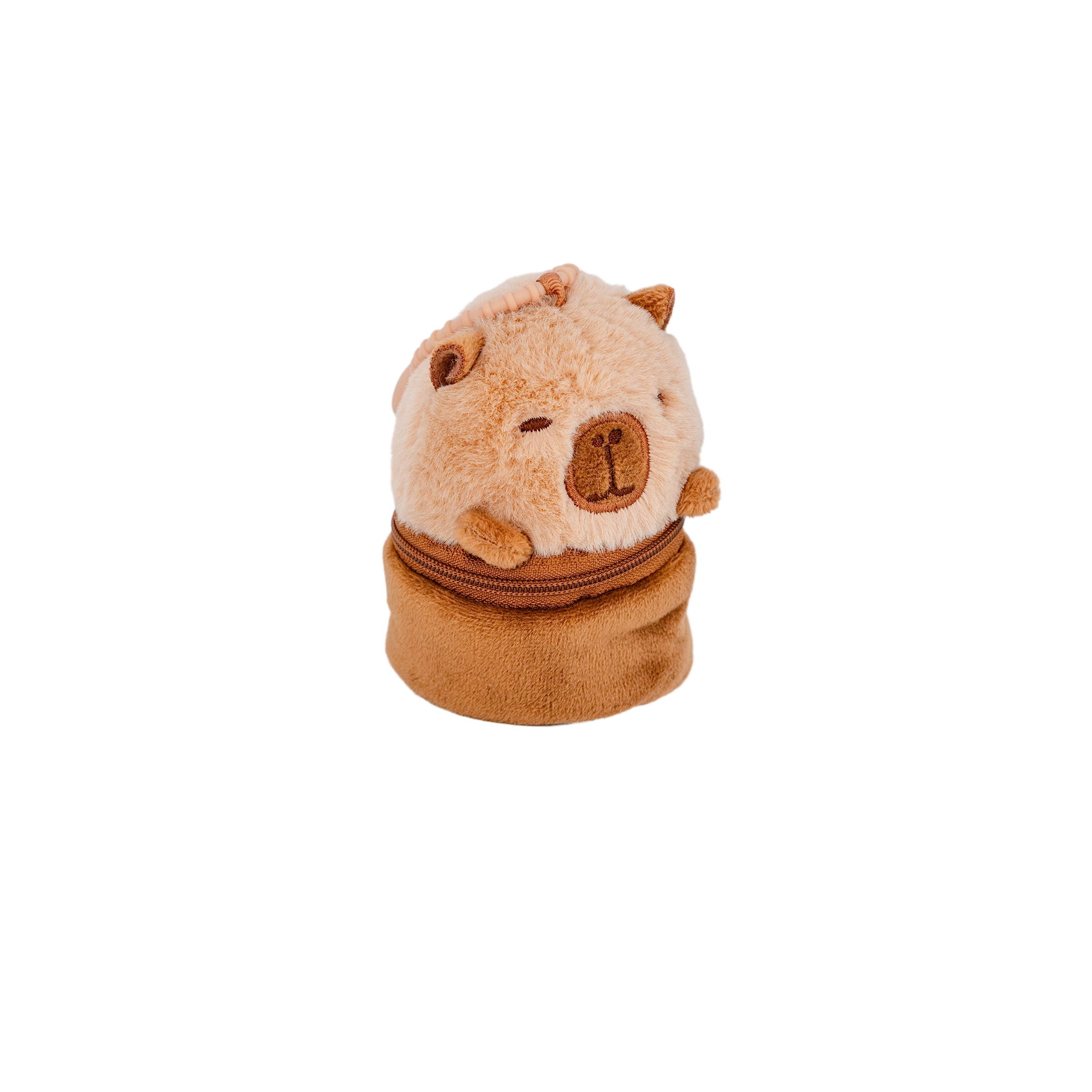 Wholesale Adorable Capybara Plush Keychain Cute Capybara Pendant Toy for Claw Machines Perfect for Bulk Orders