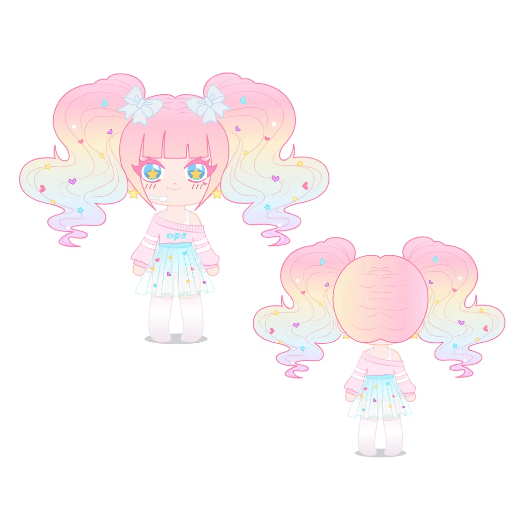 Custom Plush Doll Team Concept