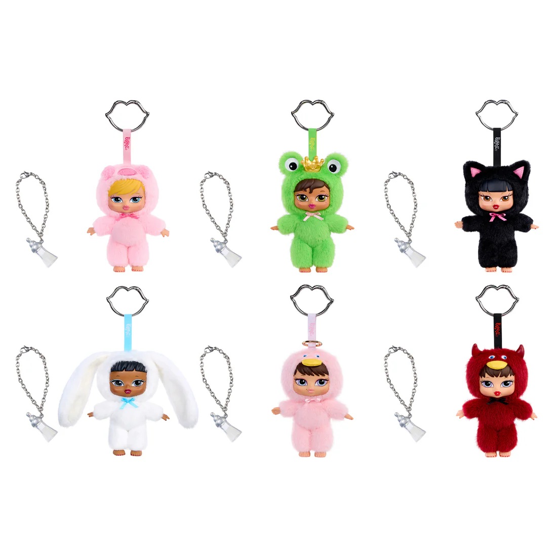 Official USA Bratzz Bratziezz Iconzz Series Plush Keychain Charm Pendant Blind Surprise Boxes Collectible Toys Home Decoration